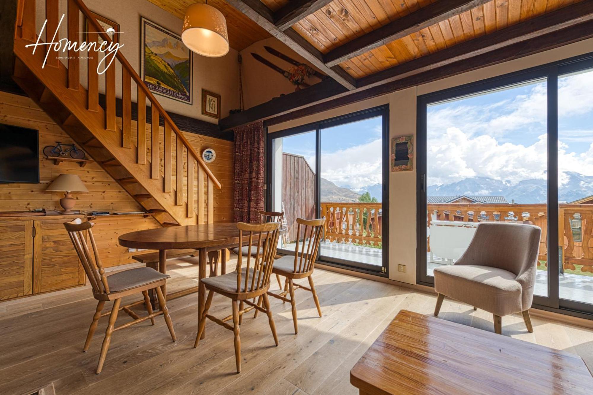 Homency - Residence Les Chevreuils Alpe d'Huez Eksteriør billede